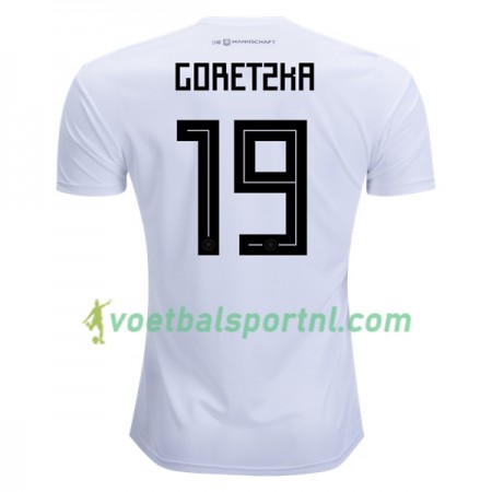 Duitsland Goretzka 19 Thuis Shirt WK voetbal 2018